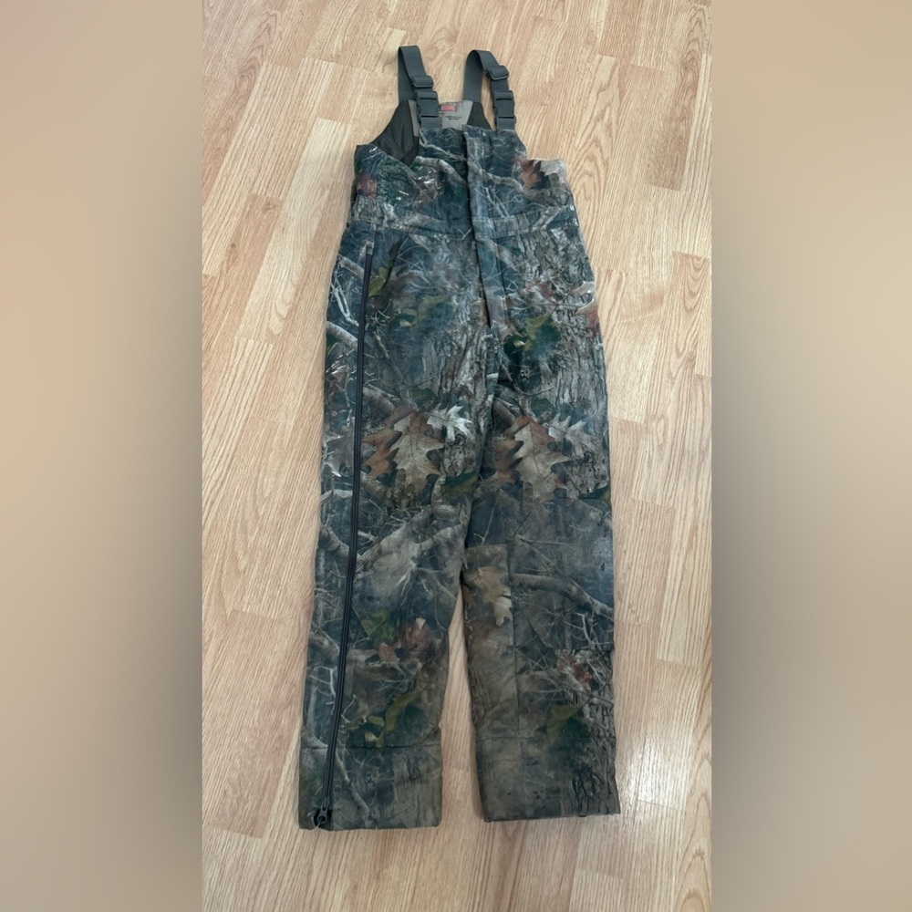 Redhead bass pro shop bib overalls hunting/fishing youth size large thermolite
